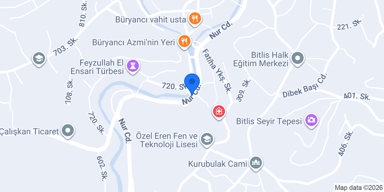 Bitlis alemder taksi konumu