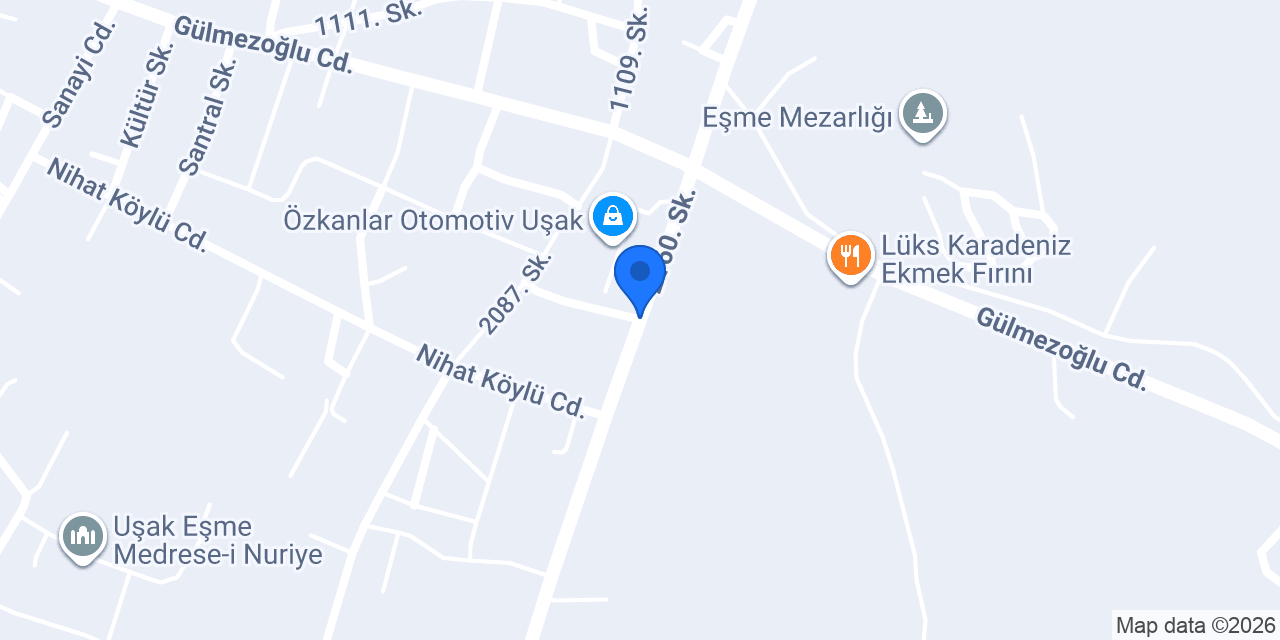 Öykümler Traktör&Römork konumu