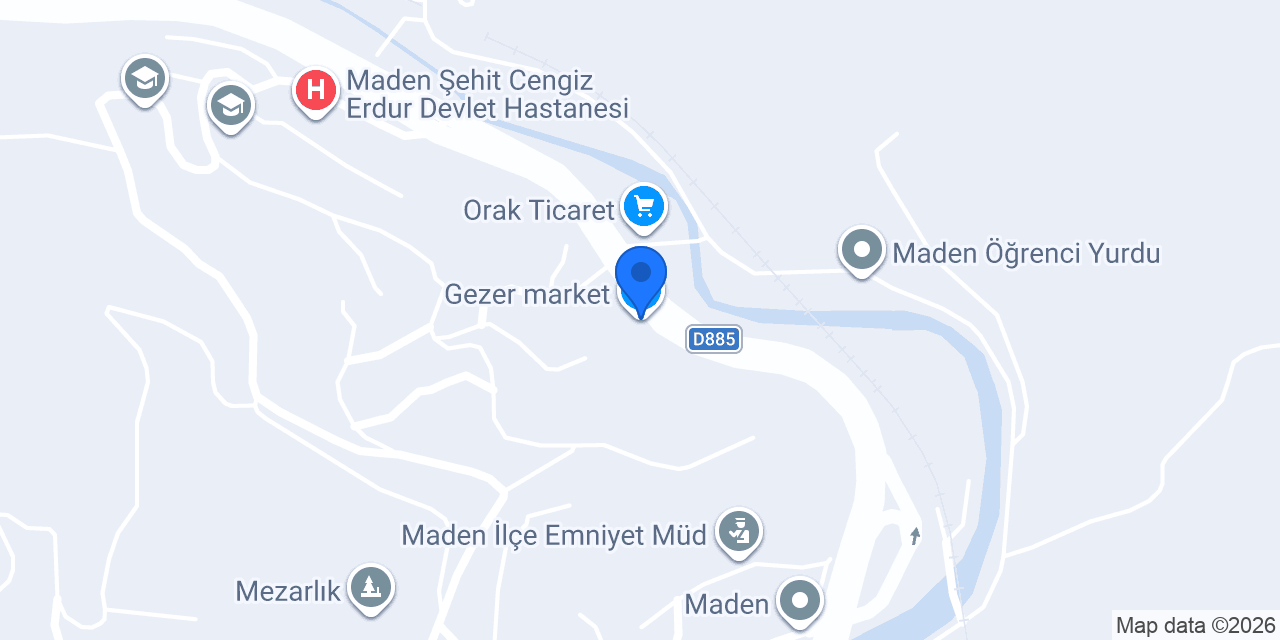 Gezer market konumu