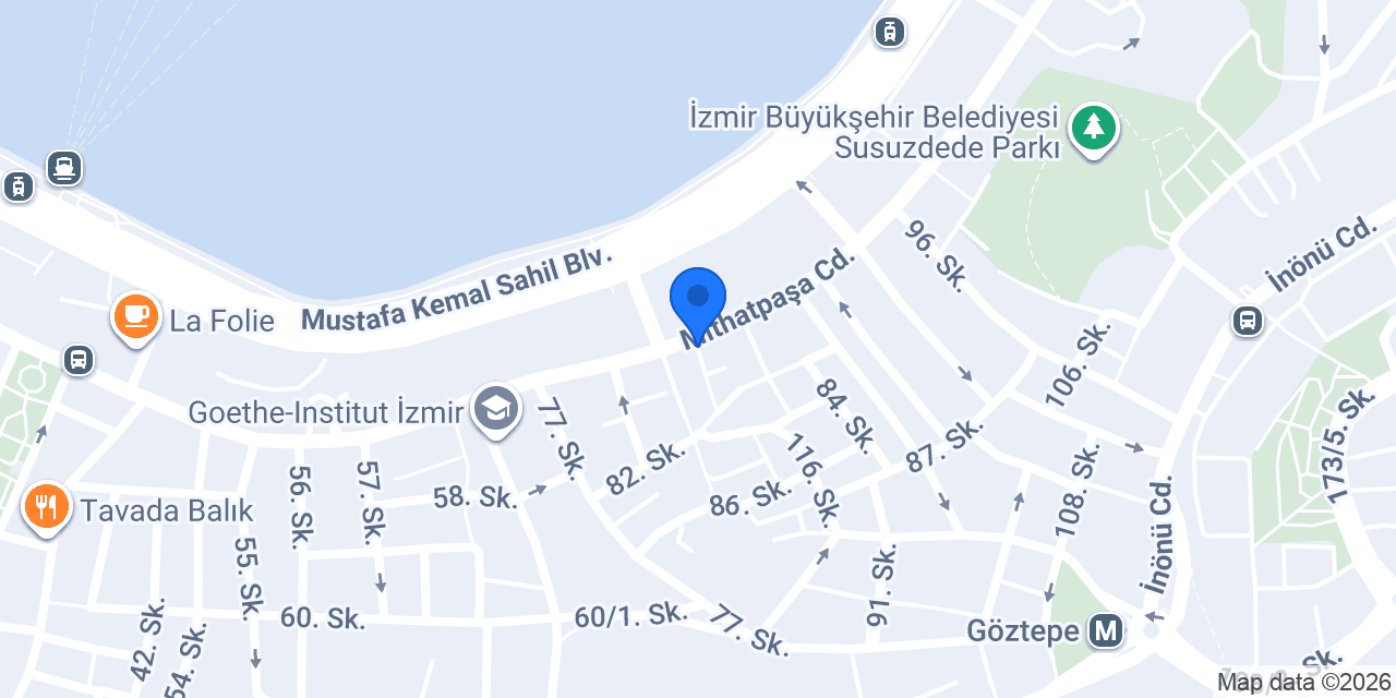 Ege Taksi konumu