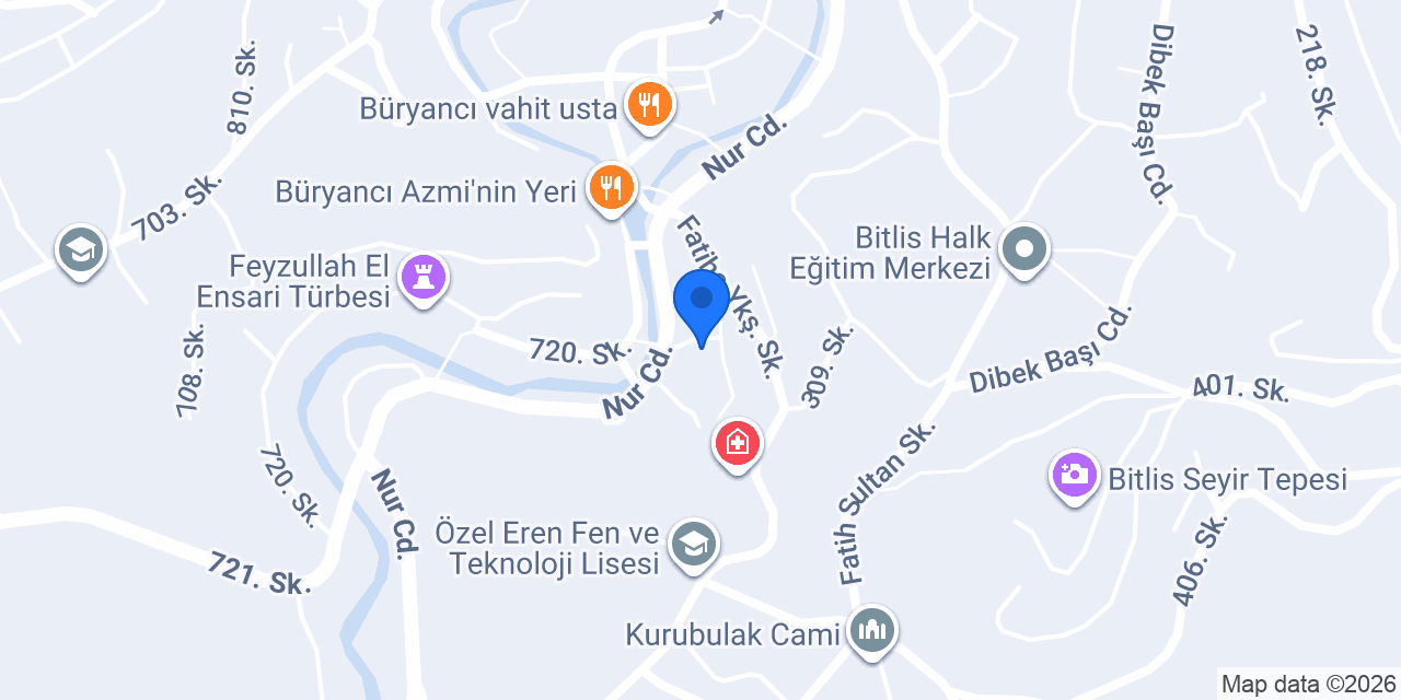 Hercan Sigorta Ulaştan Şubesi konumu