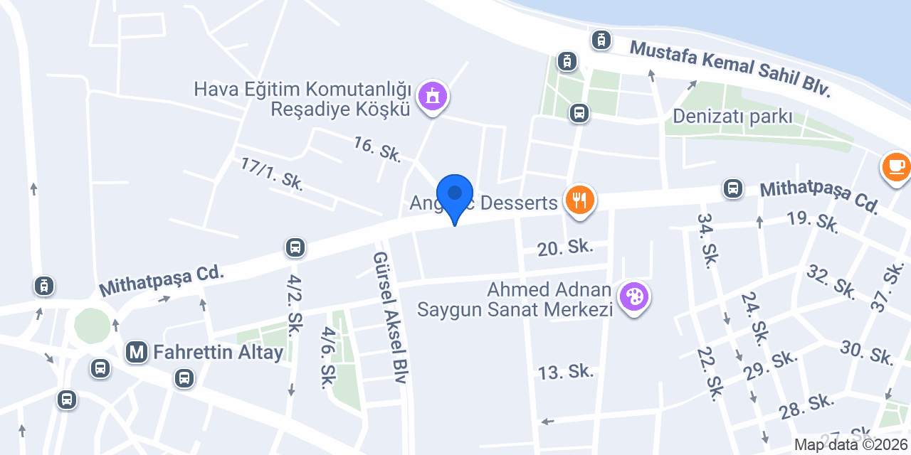 İzmir 22. Noterliği konumu