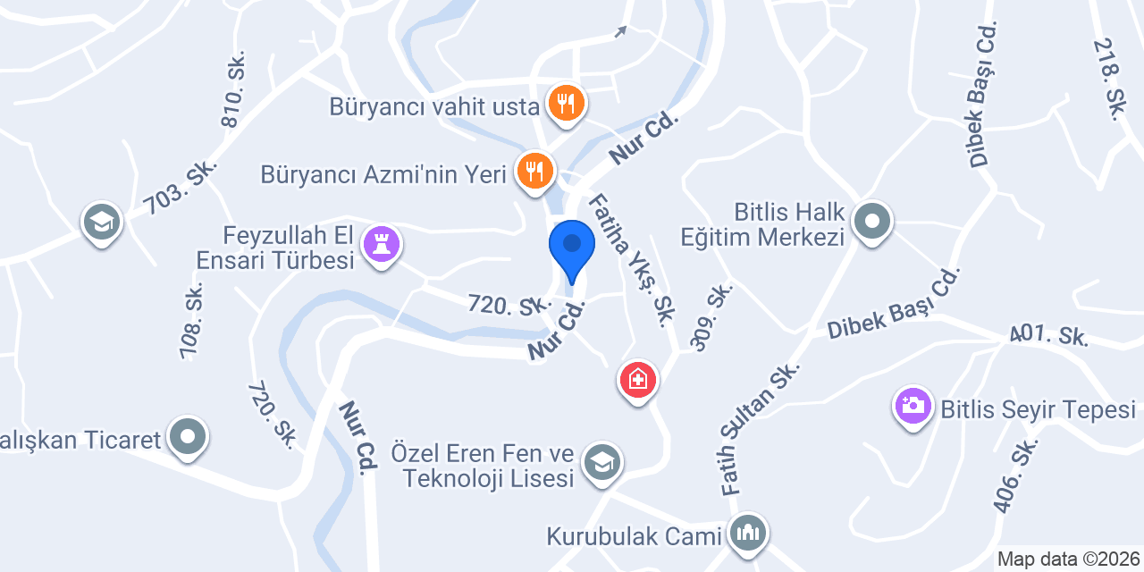 Bitlis balı konumu