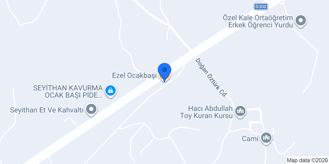 Ezel Ocakbaşı konumu