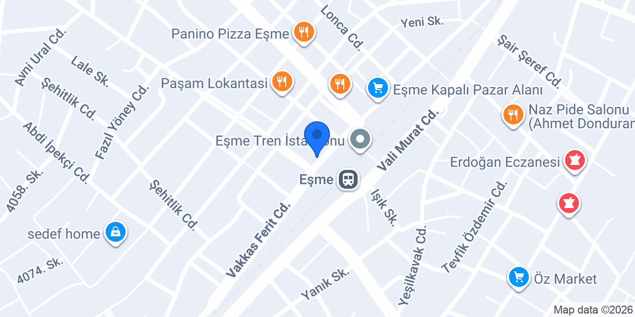 Eşme Otel 2024 konumu