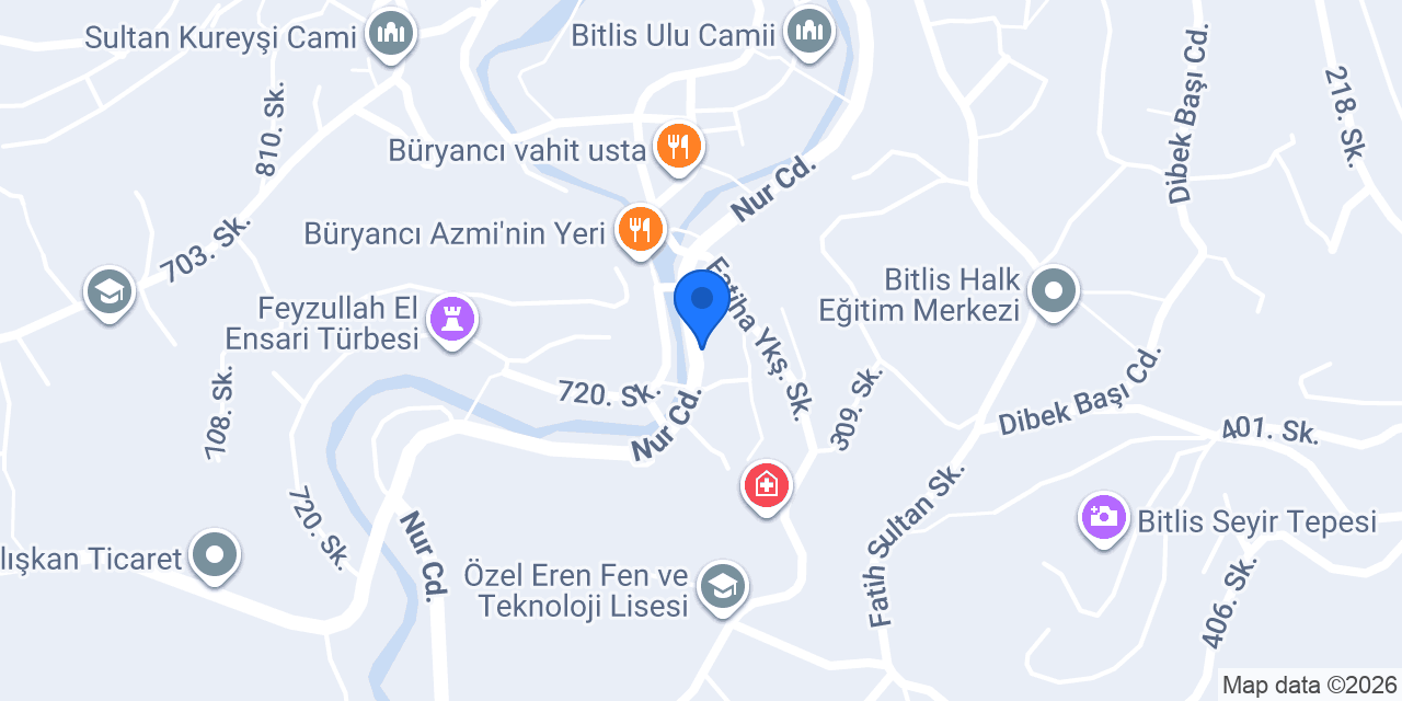 Bitlis Tütün Dünyası konumu