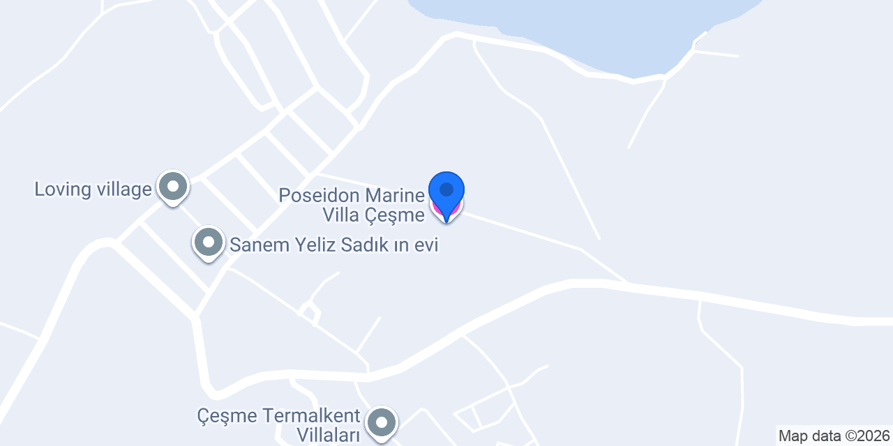 Poseidon Marine Villa Çeşme konumu