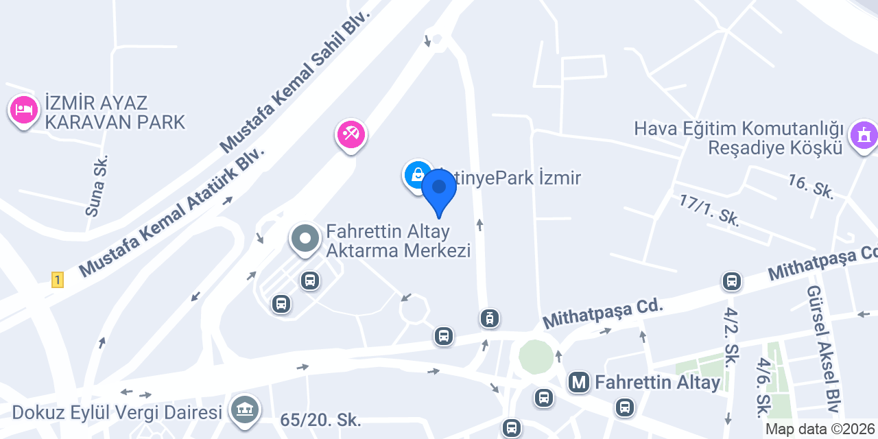 Filo D'olio İzmir İstinye Park konumu