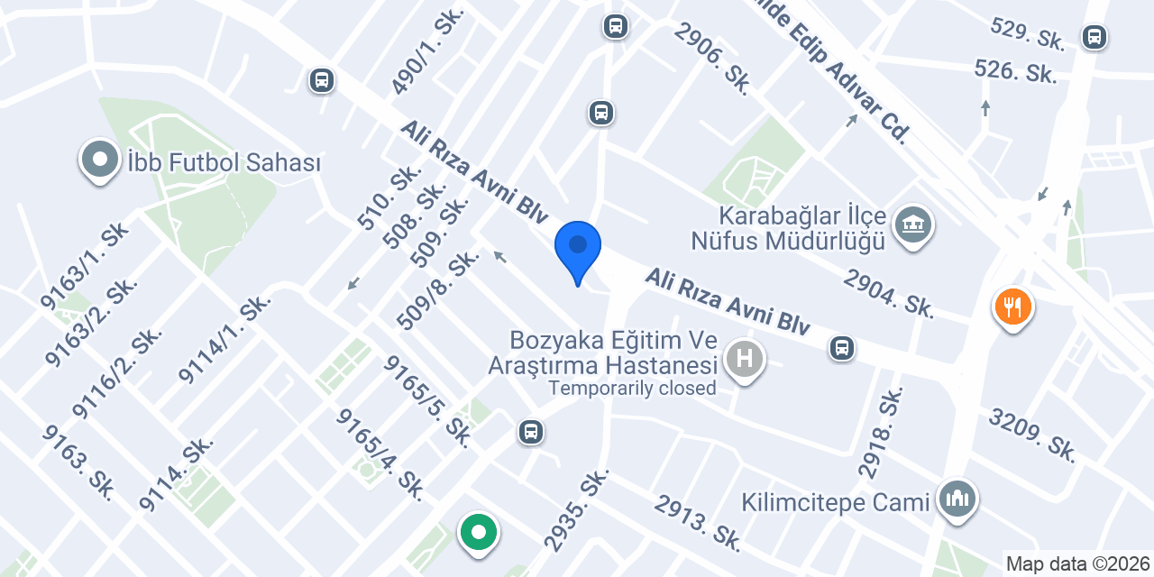 Av. Berfu ÖZCAN ALKAN konumu