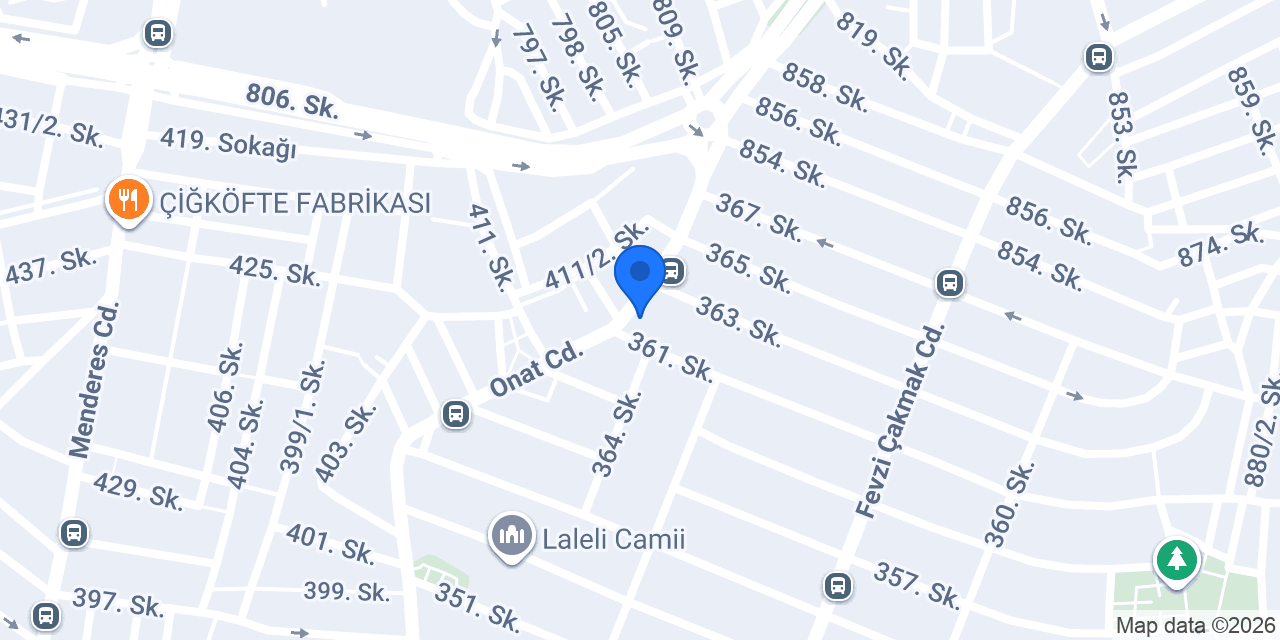 Yıldız Lastik Yol Yardım konumu