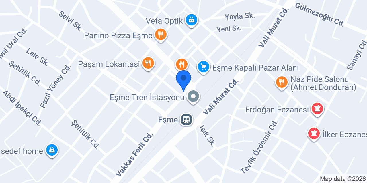 Merkez Taksi konumu