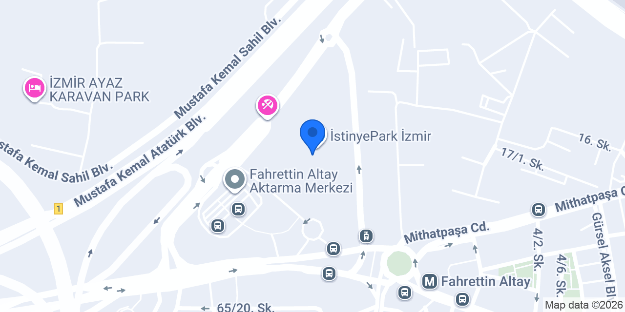 NuSPA İstinyePark konumu