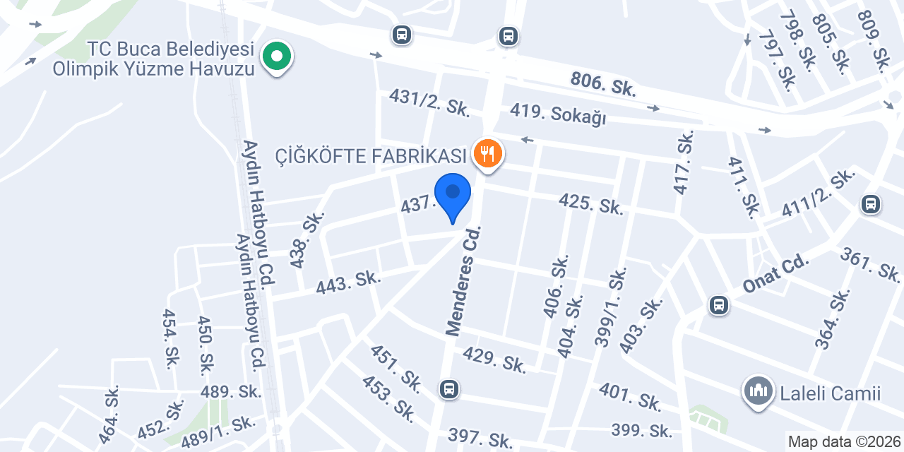 İzmir Çatı Tadilatı konumu
