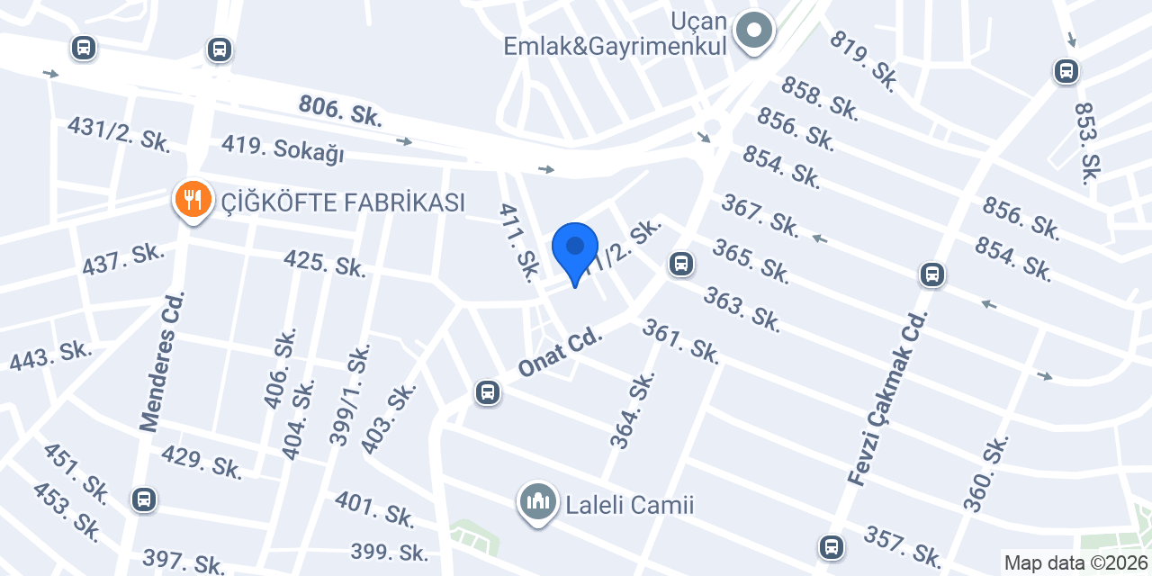 Güleryüz Anaokulları - Uçanyol konumu