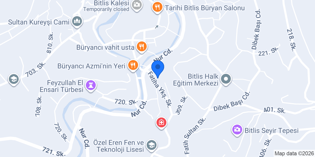 BİTLİS KULTİK HÉRVES TÜTÜNCÜSÜ konumu