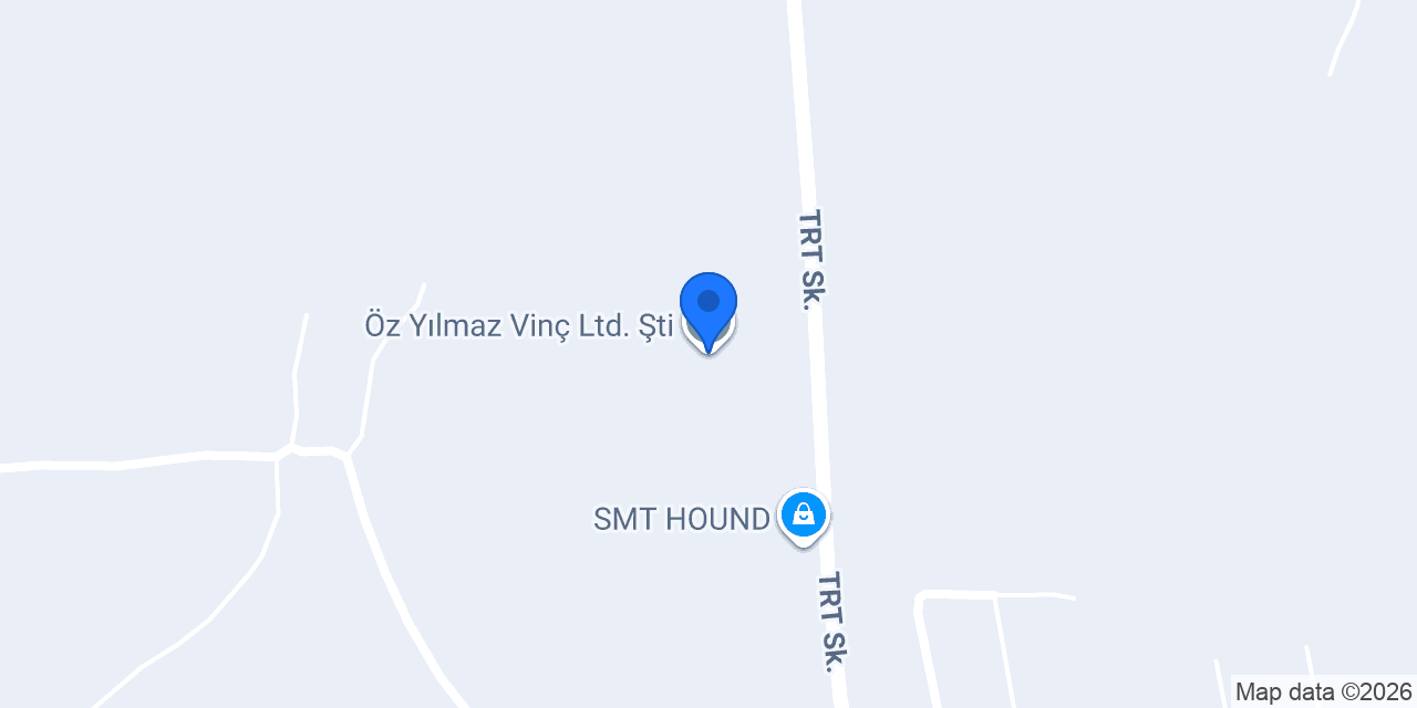 Öz Yılmaz Vinç Ltd. Şti. konumu