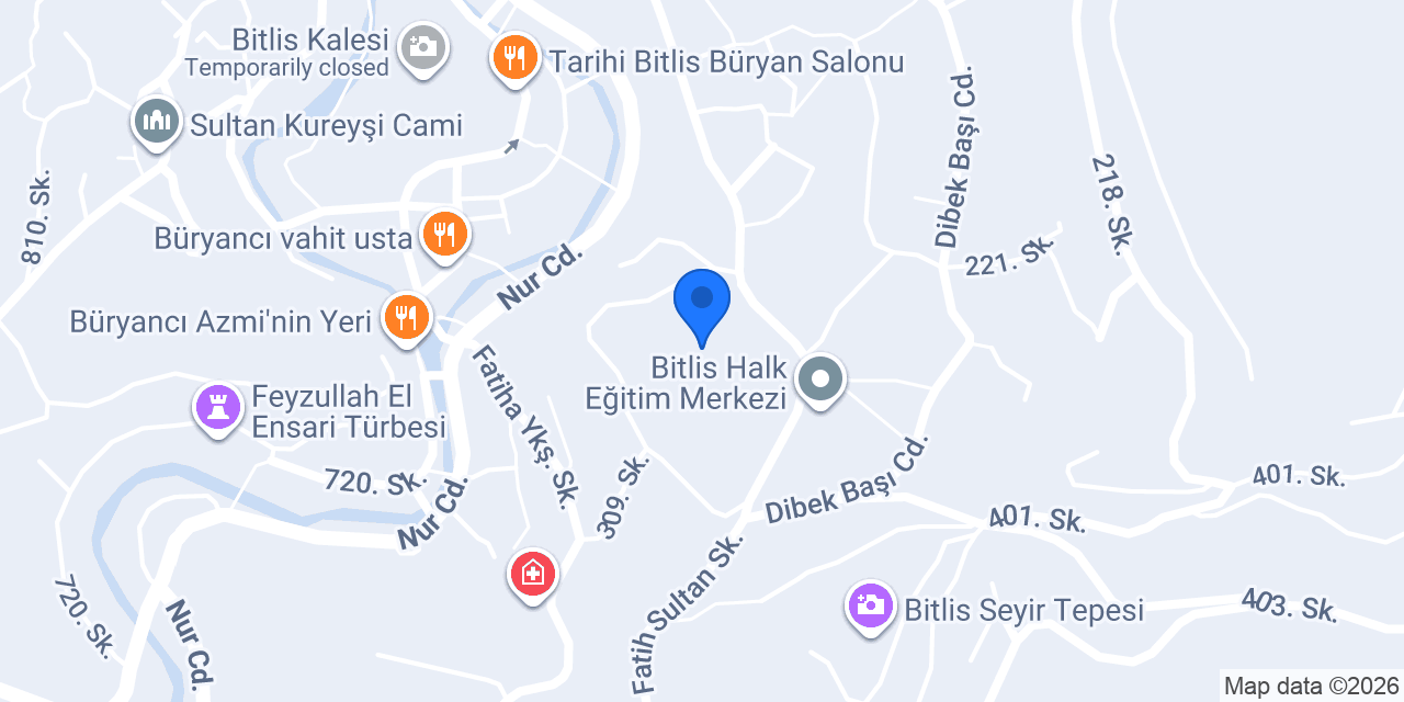 Tatvan hizan Duragi konumu