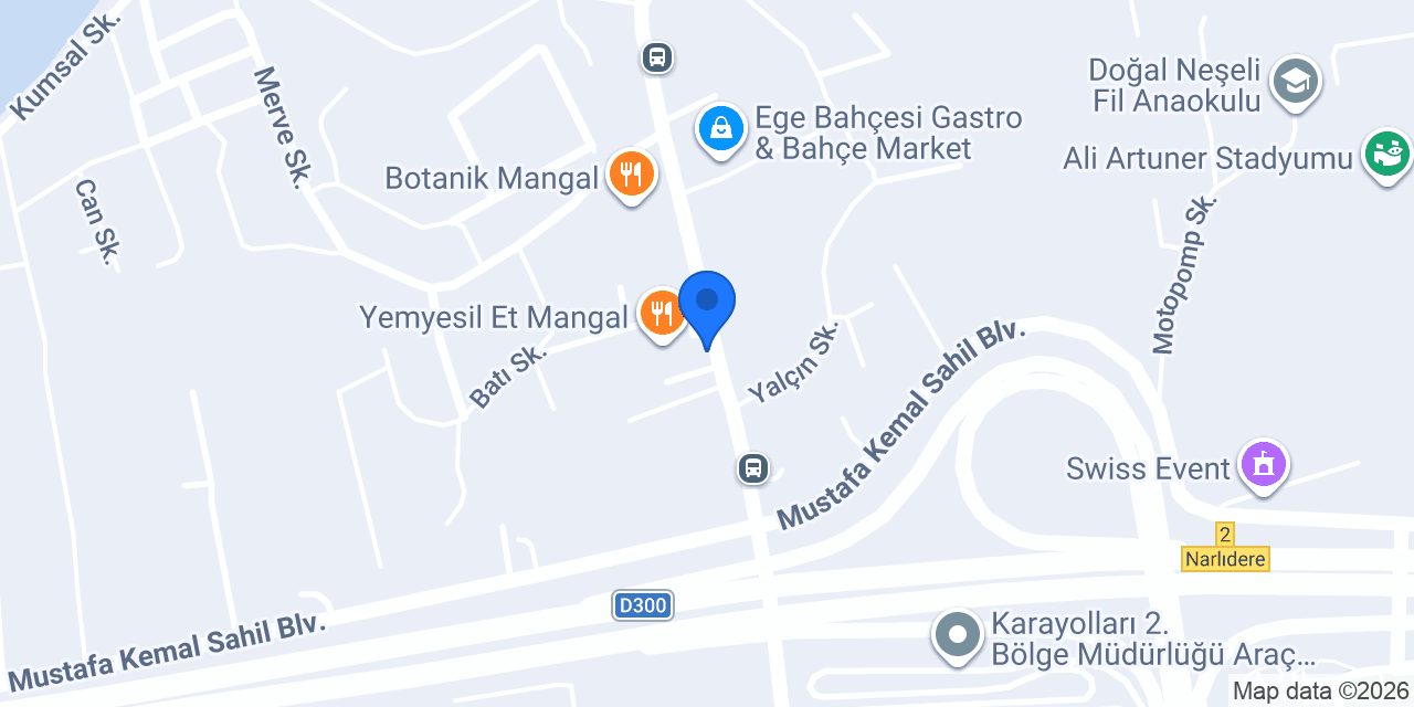 LAMOZA OTEL & EVENT konumu