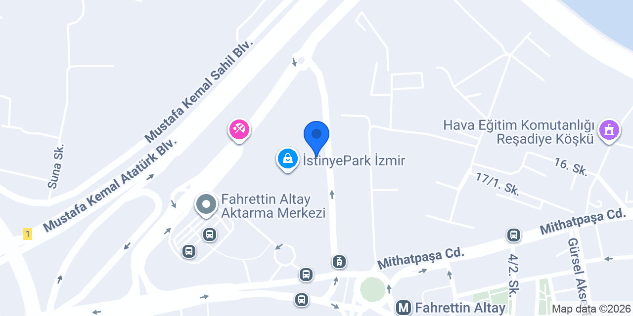Ferdi Baba İstinyePark İzmir konumu