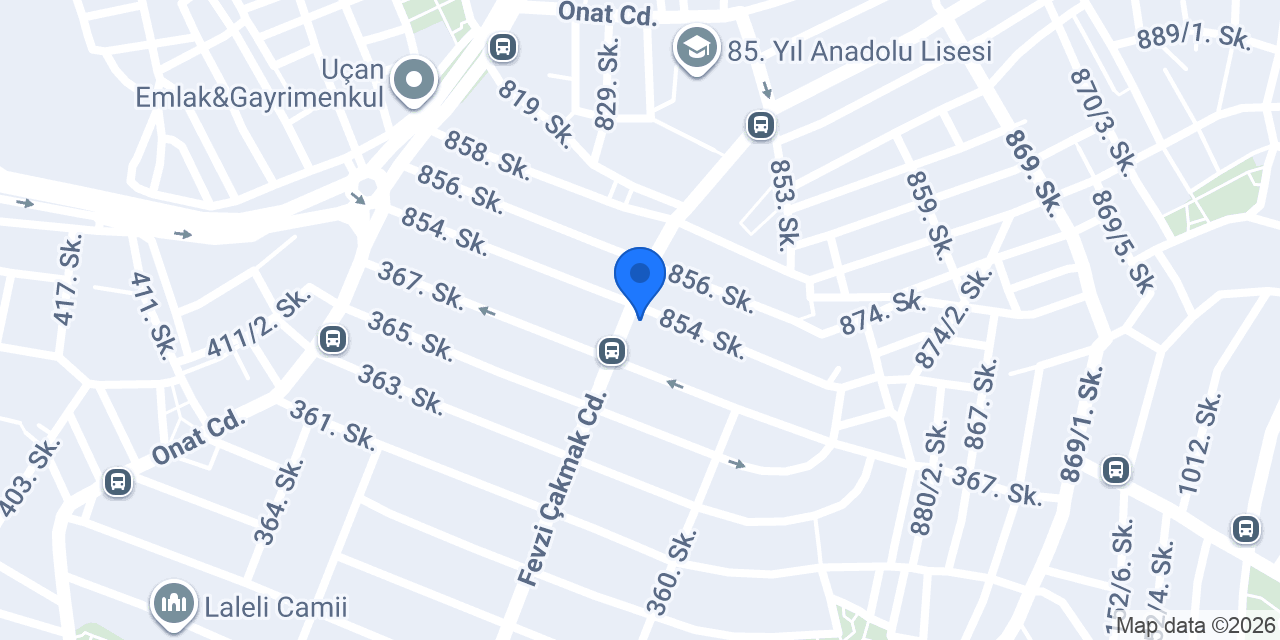 Küncü Fırın konumu