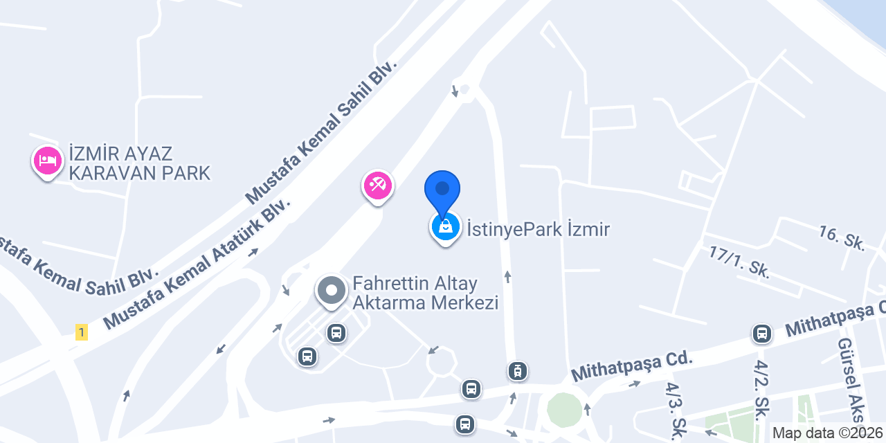 Günaydın Kebap Restaurant İstinyepark Avm konumu