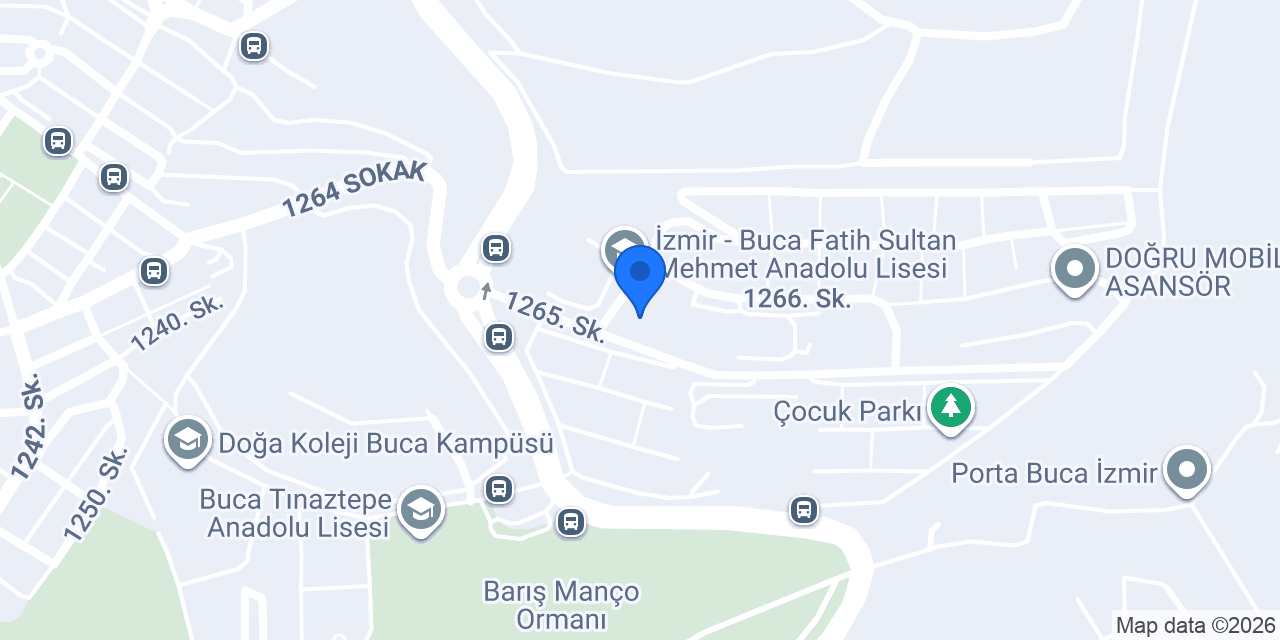 En Koleji konumu