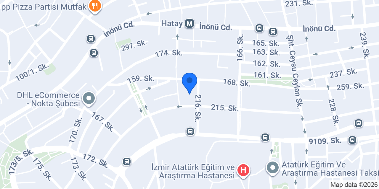 İzmir - Karabağlar Agah Efendi İlkokulu konumu