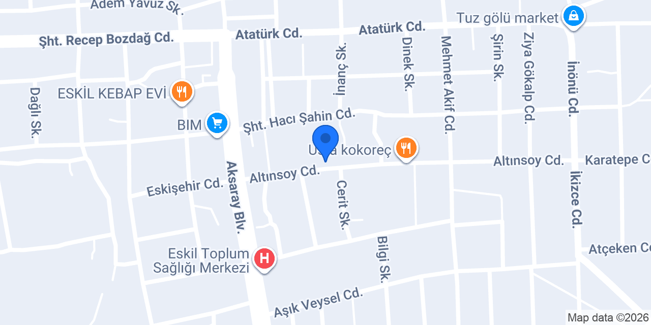 Eskil İlkokulu konumu