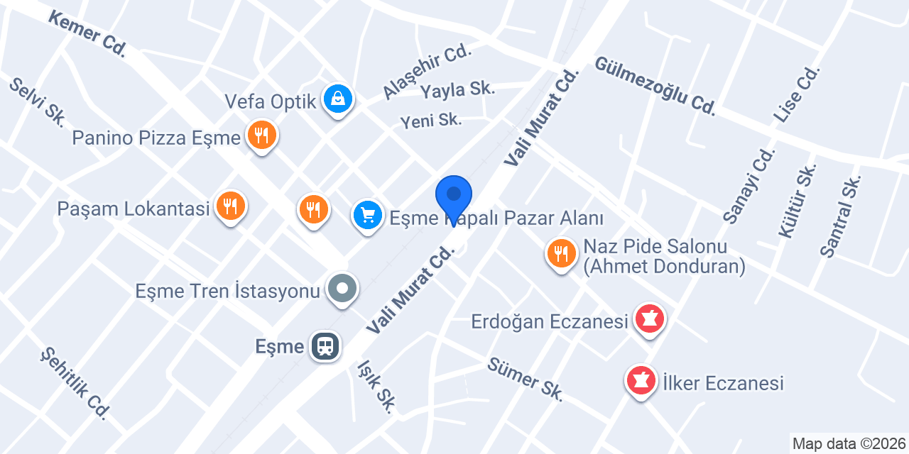 Esme Güllü Ilkögretim Okulu konumu