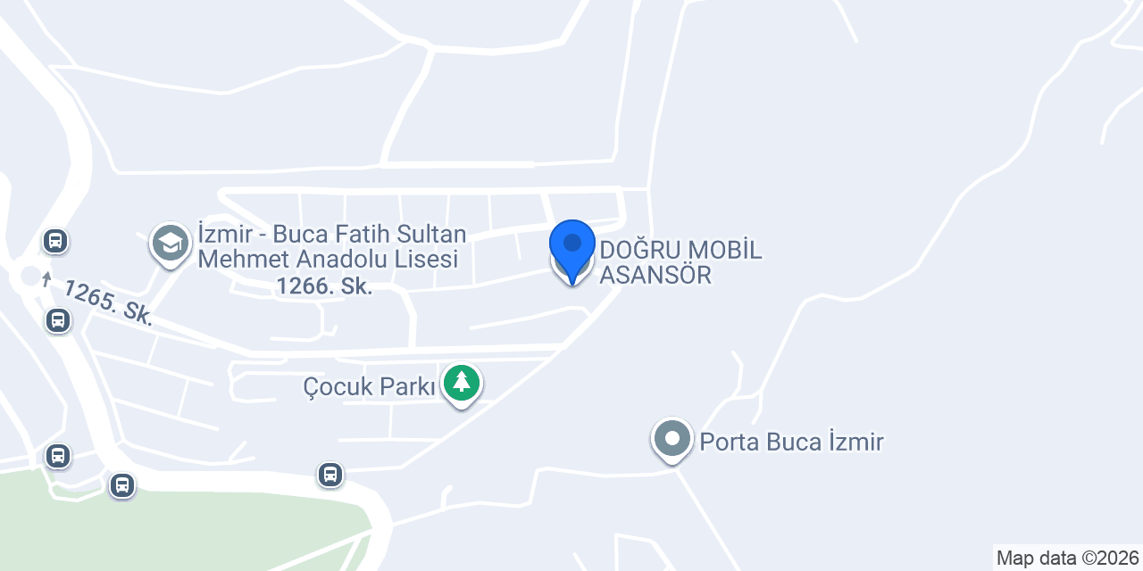 DOĞRU MOBİL ASANSÖR konumu