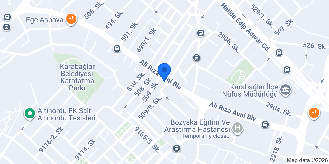 Hanzade Bahçelievler konumu
