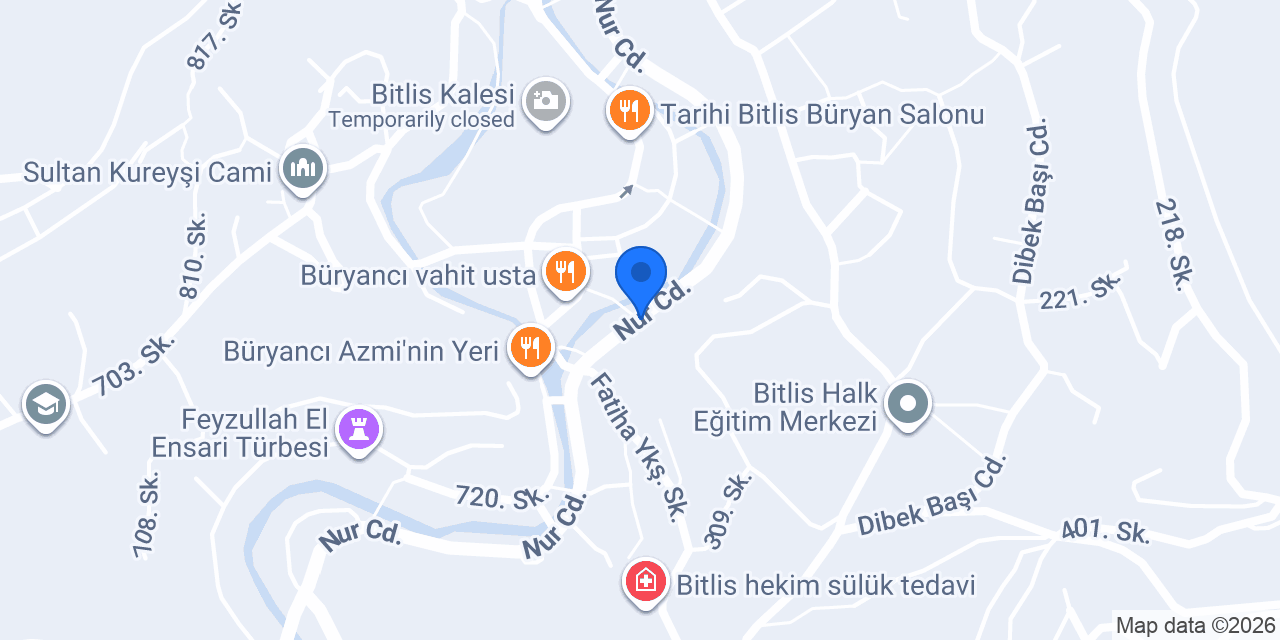 Bitlis 2. Noterliği konumu
