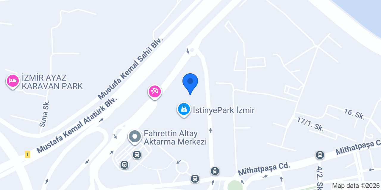 The Mexican Pub İstinyePark konumu