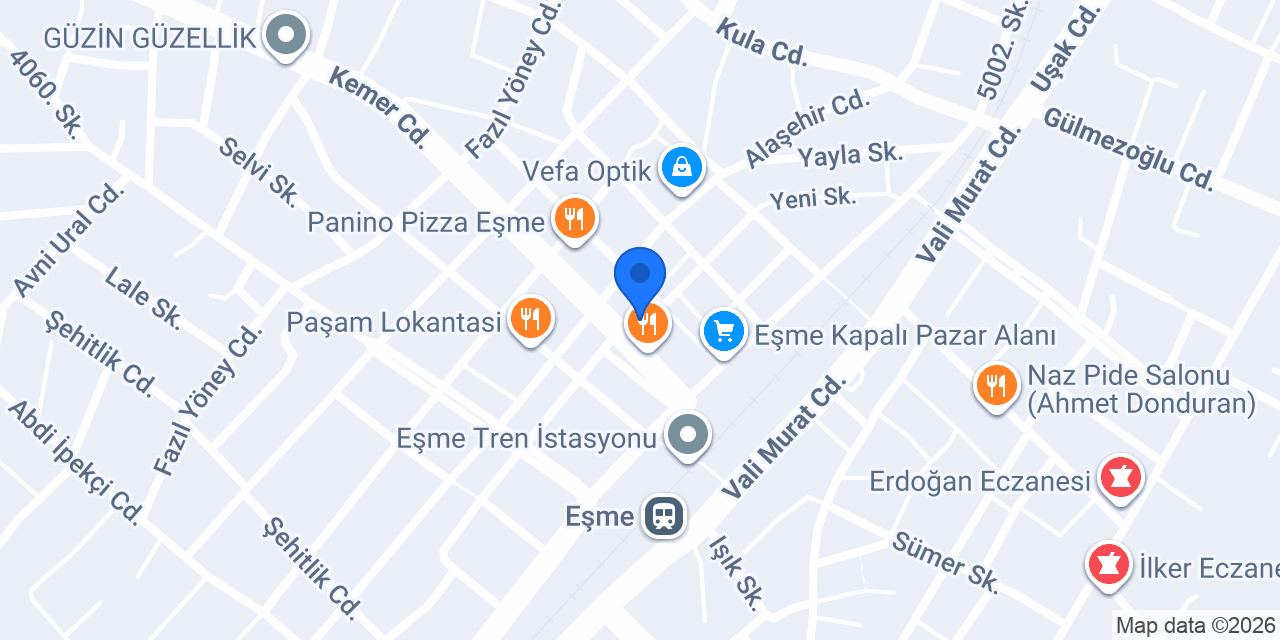 YILMAZ TİCARET konumu