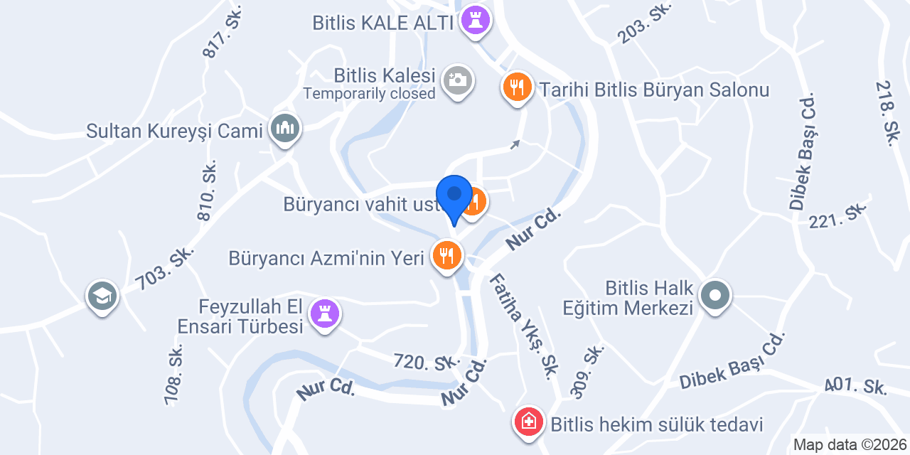 Öztaç Turizm konumu