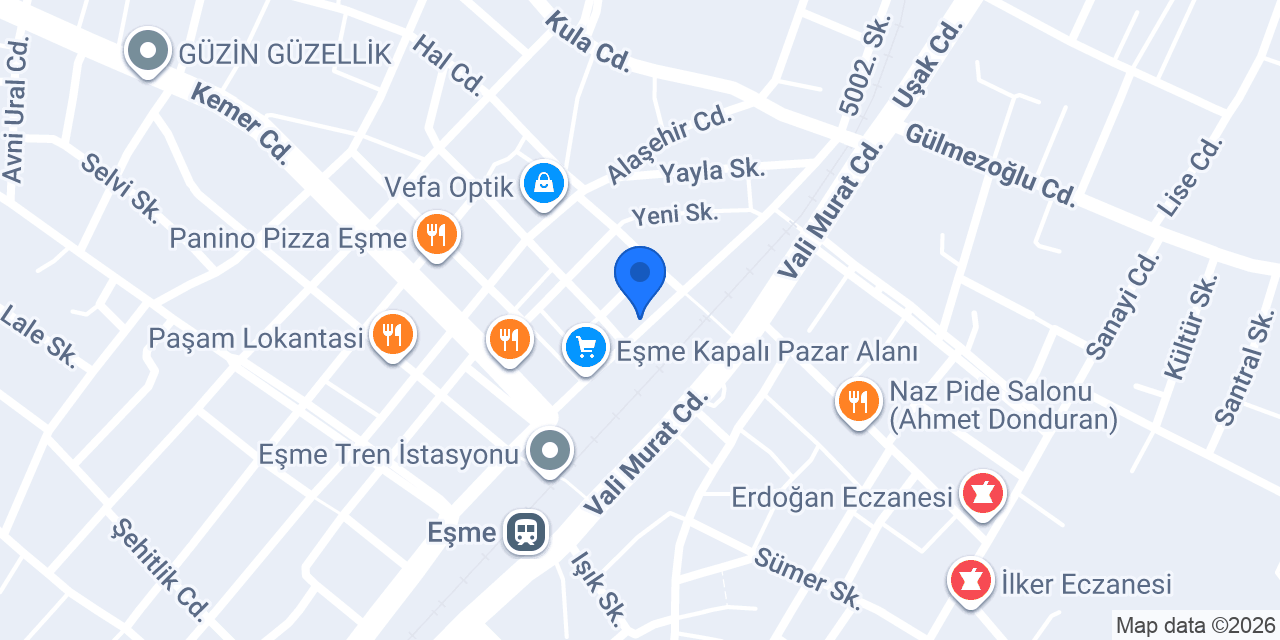Bambi Yatak - Burcu Mobilya konumu