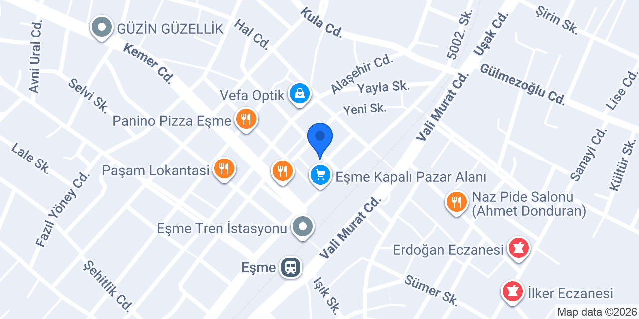 EŞME EKOMİNİ konumu