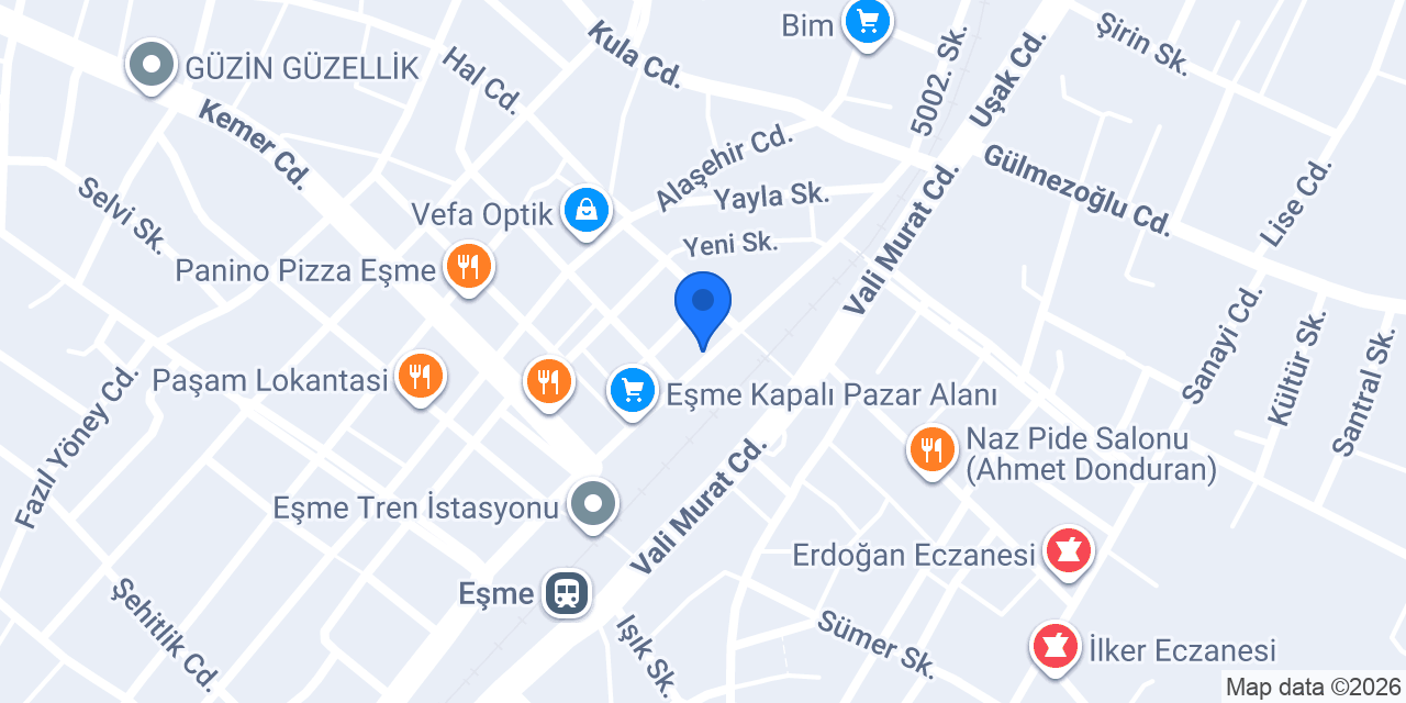 Güven Mobilya konumu