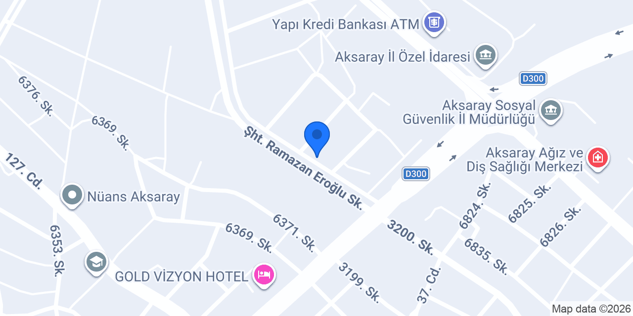 Özel Aksaray Neş'e Erberk Kreş ve Gündüz Bakımevi konumu