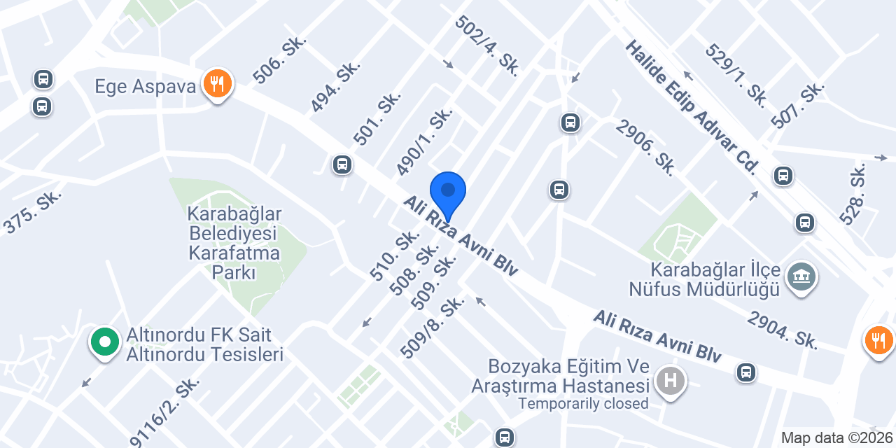 Murat Özel Dövme stüdyosu konumu