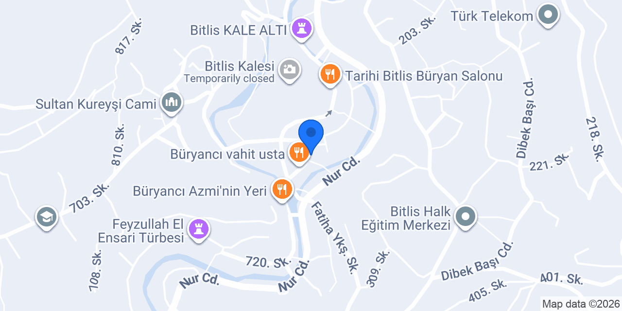 Şelale Dikimevi konumu
