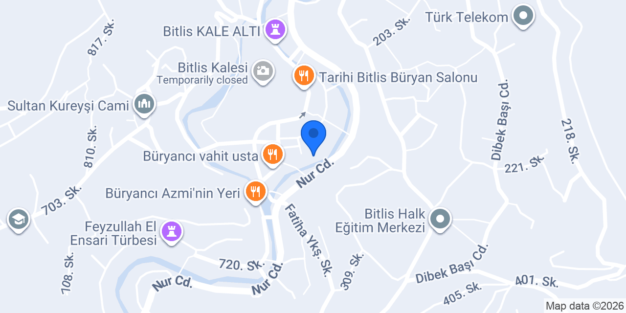 Öz Bitlis Tütünü konumu