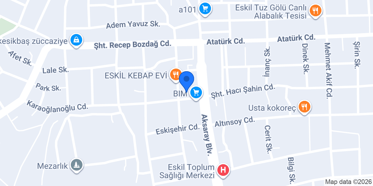 MAGGİO PİZZA ESKİL ŞUBE konumu