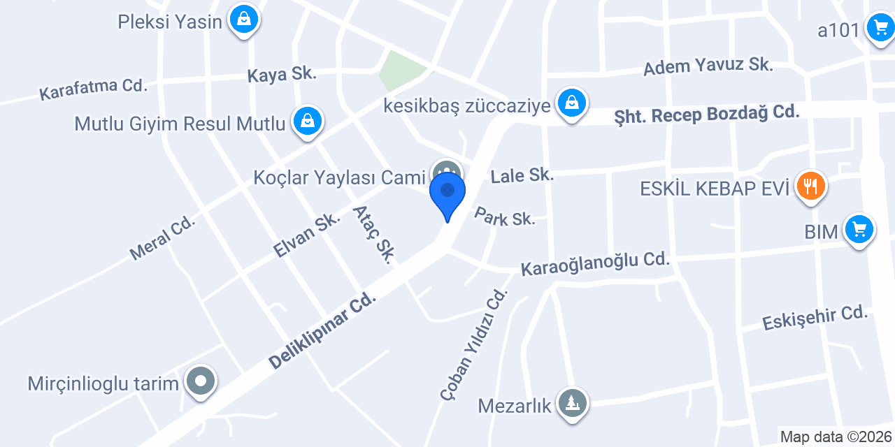 Eskil Antep Çiğköfte konumu
