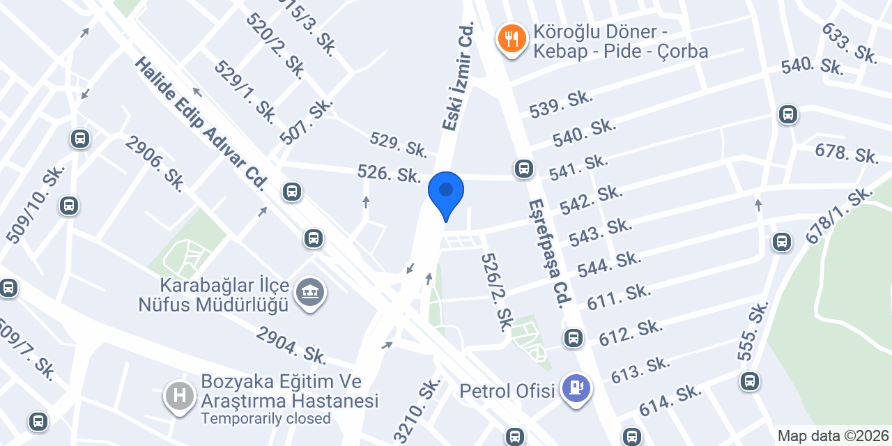 Meta Emlak Ofisi konumu