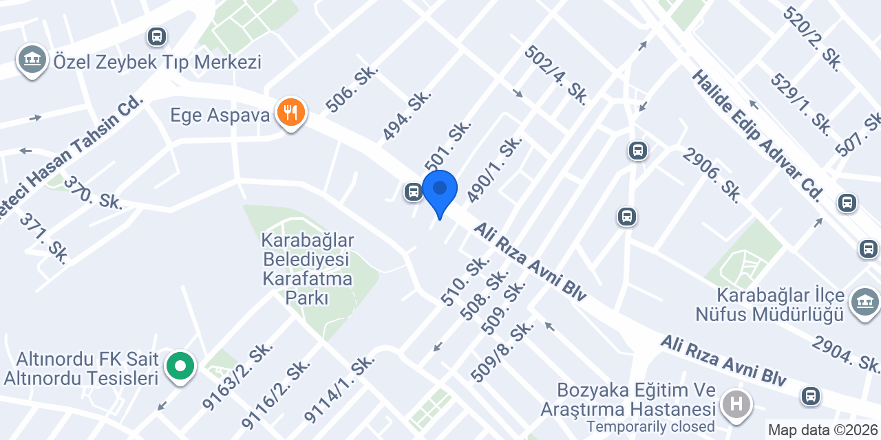 EGES MOTOSİKLET konumu