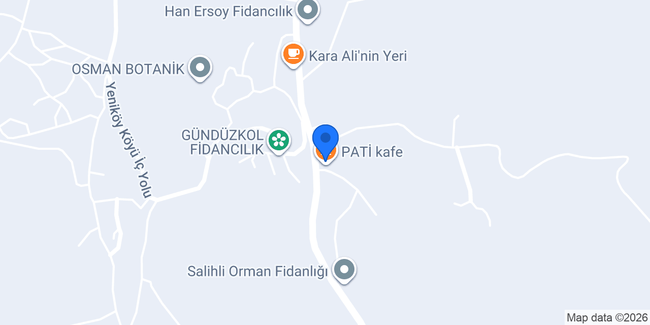 PATİ kafe konumu