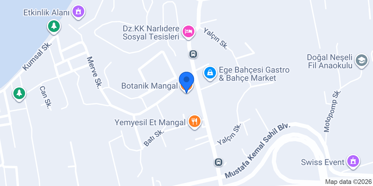 Botanik Mangal konumu
