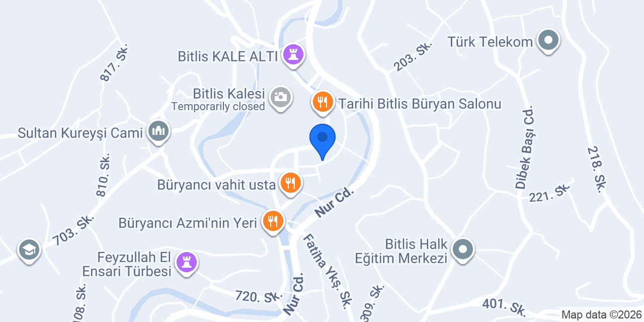 Damla Çiçekçilik konumu