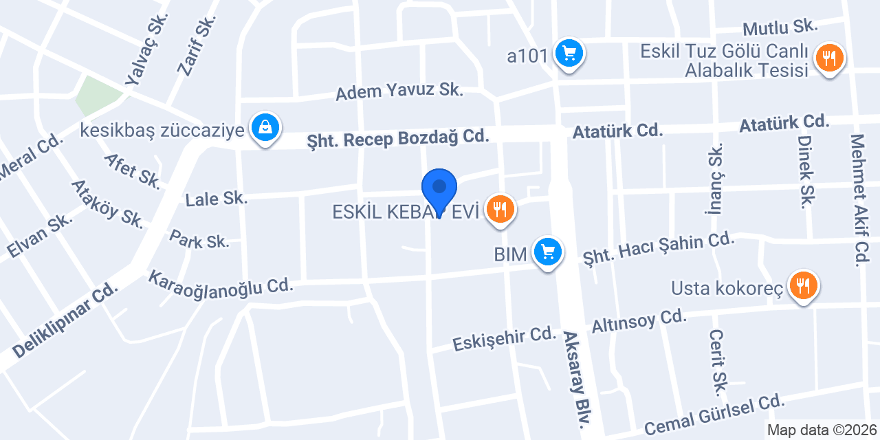 Ontar tarım ürünleri ltd. Şti. konumu